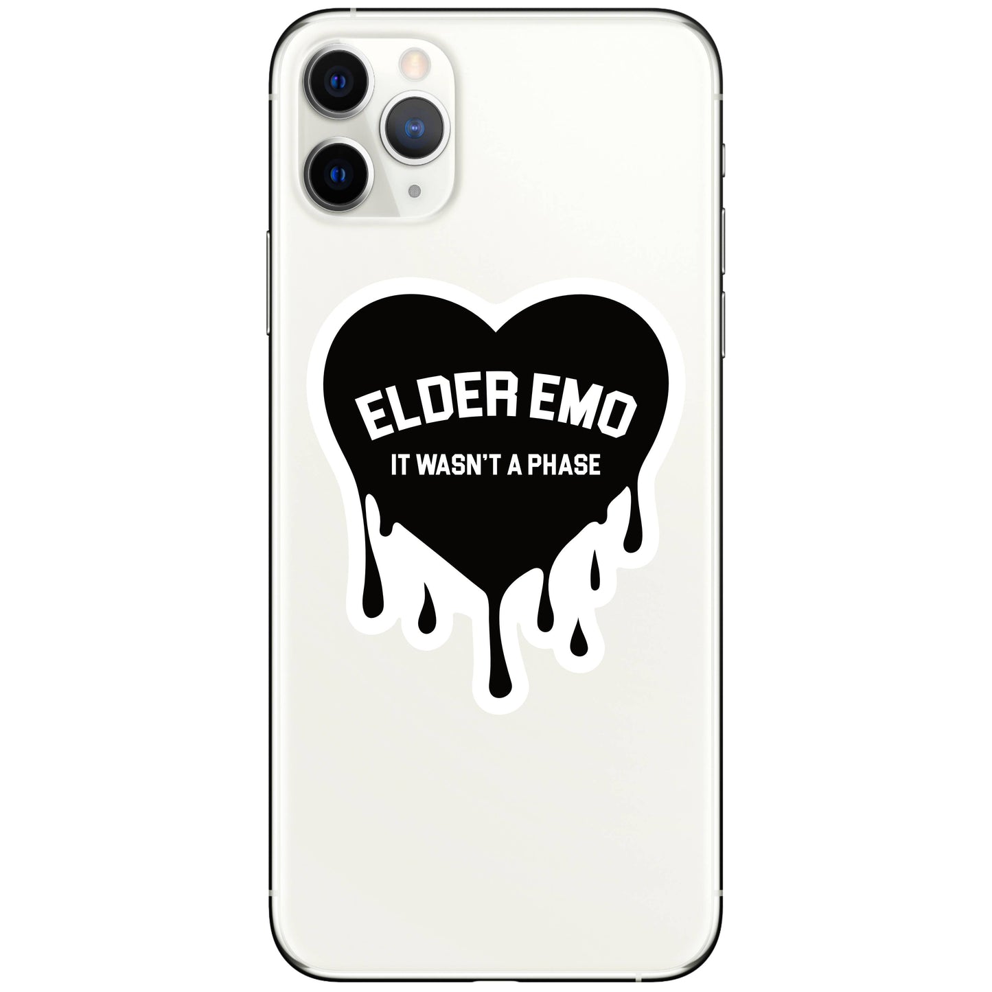 Elder Emo Gen X Sticker