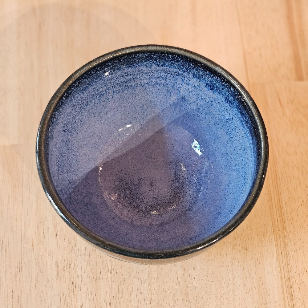 Pottery, clouds Bowl, Mudbug Creations, handmade bowl, kitchen, home decor, The Local Bevy