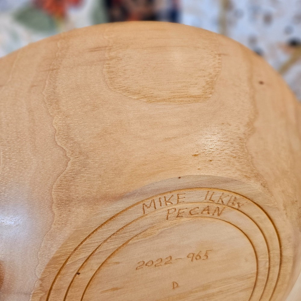 Wood Bowl | Light Pecan - Bowls for Breasts, The Local Bevy, handmade wooden bowl, decorative bowls, home decor