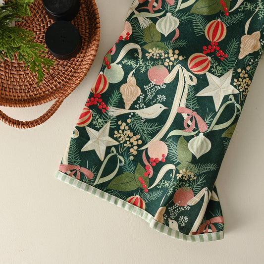 Ornaments and Bows Towel