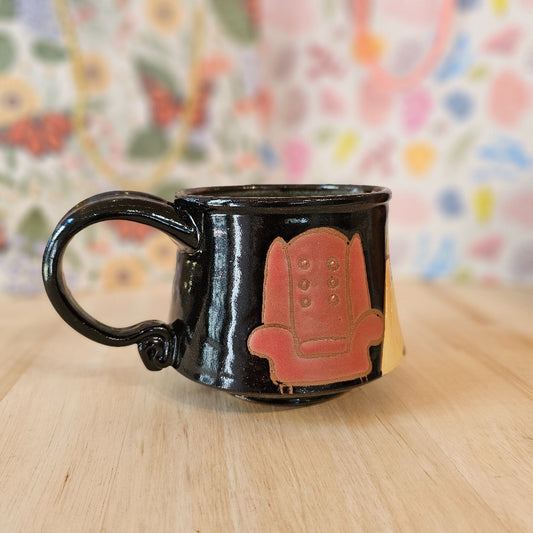 Reading Nook Handmade Mug by Mudbug Creations, The Local Bevy, Handmade pottery, Springfield MO