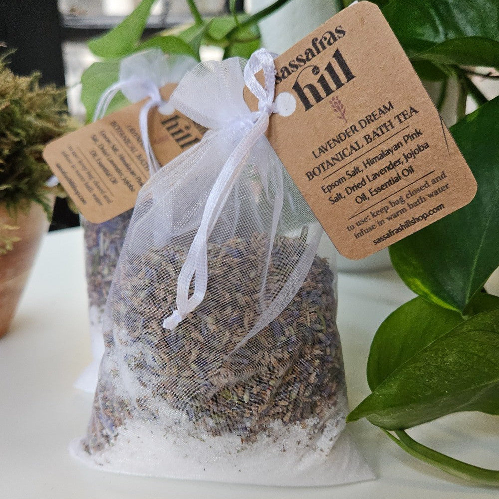 Bath Tea | Lavender Dream | Sassafras Hill, bath & body, gift shop, the local bevy, springfield MO