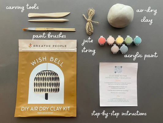 Wish Bell DIY Air Dry Clay Kit|217