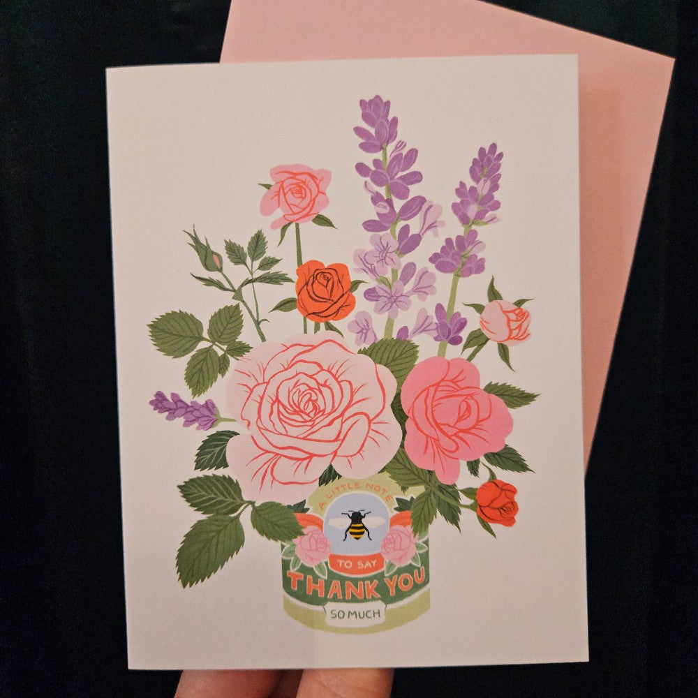 Rose & Lavender Thank You|235