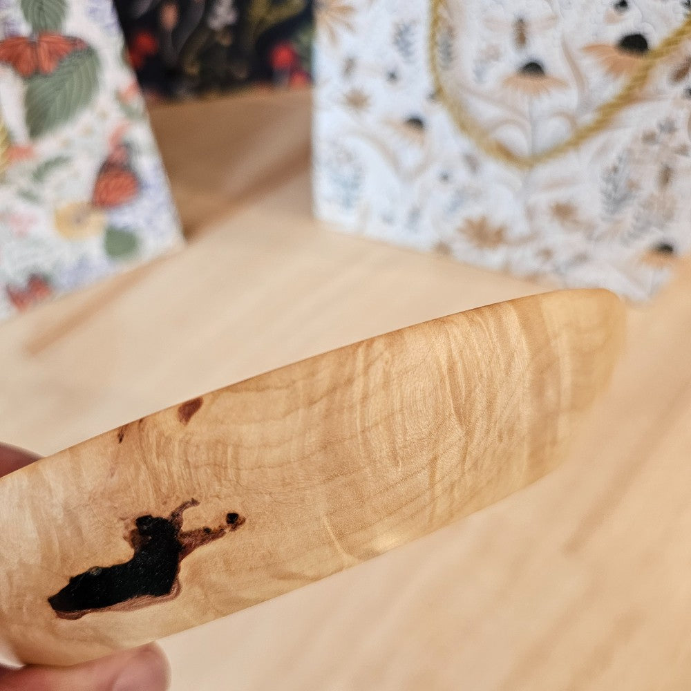 Wood Bowl | Small Figured Maple - bowls for breasts, milk ilkiw, the local bevy, handmade home decor