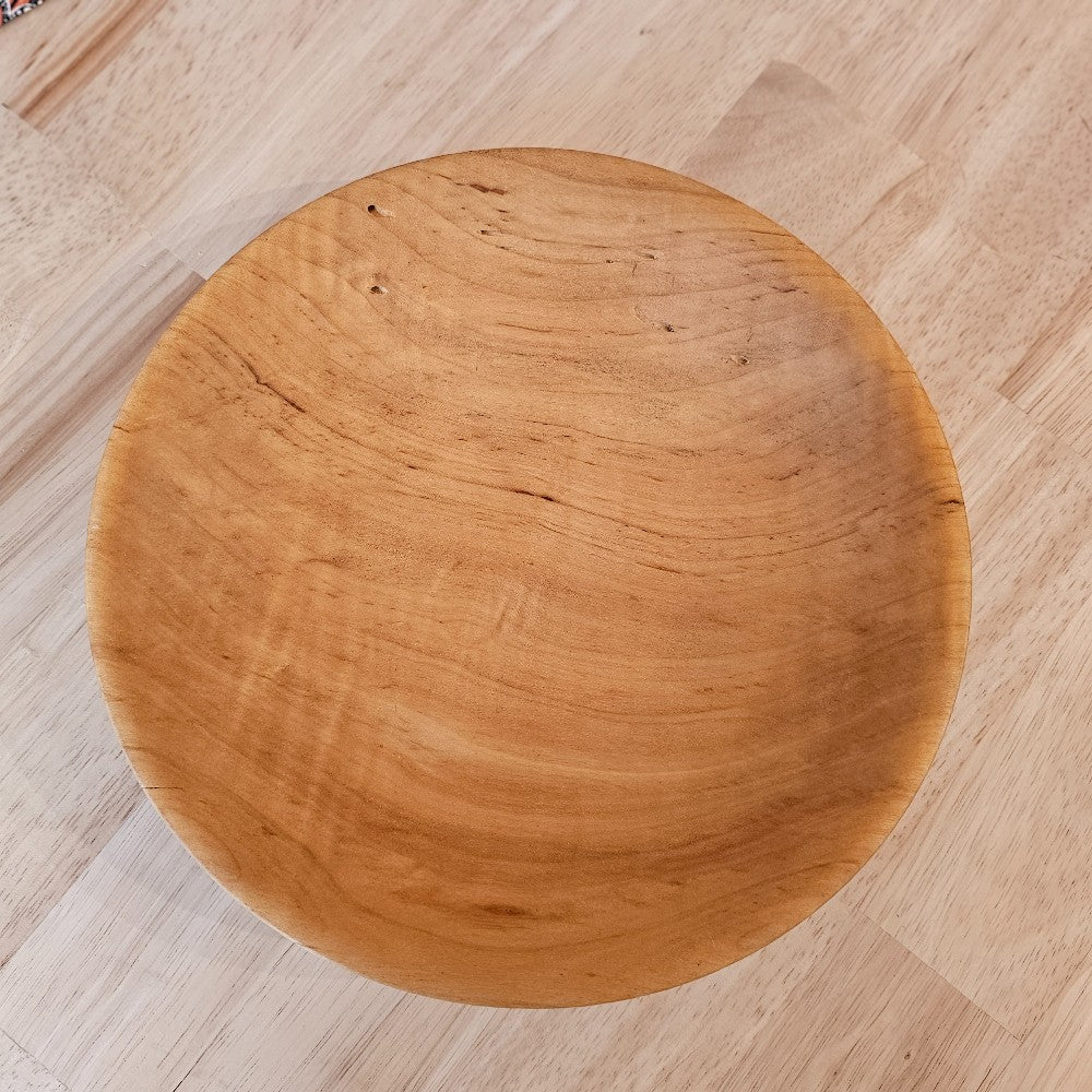Cherry Bowl | 2020-1175 MB|84, Wood Bowl | Cherry Quilted mike ilkiw, bowls for breasts, the local bevy