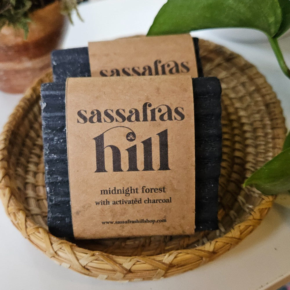 Bar Soap | Midnight Forest | Sassafras Hill, the local bevy, bath & body