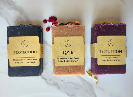 Love Bar Soap- Sandalwood + Rose
