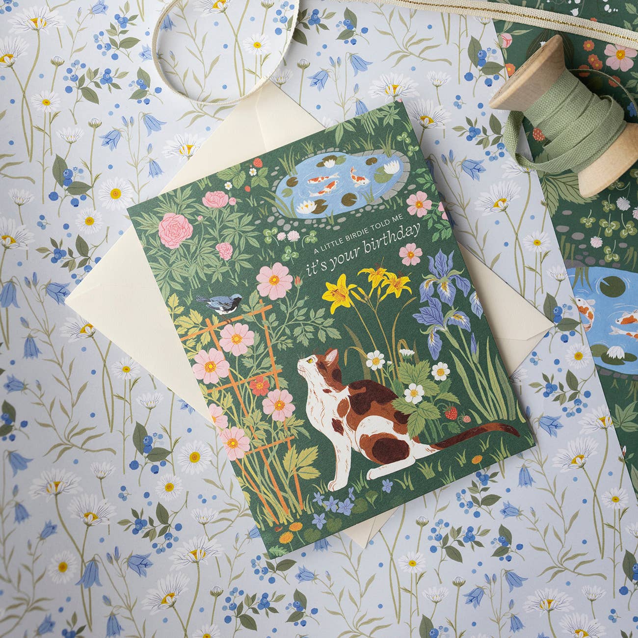 A little birdie told me Birthday Card