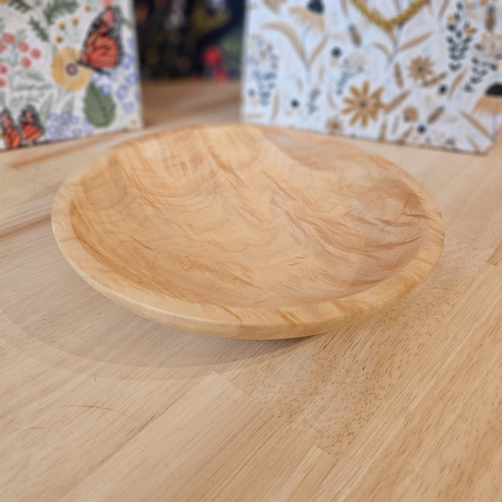 Wood Bowl | Small Figured Maple - bowls for breasts, milk ilkiw, the local bevy, handmade home decor