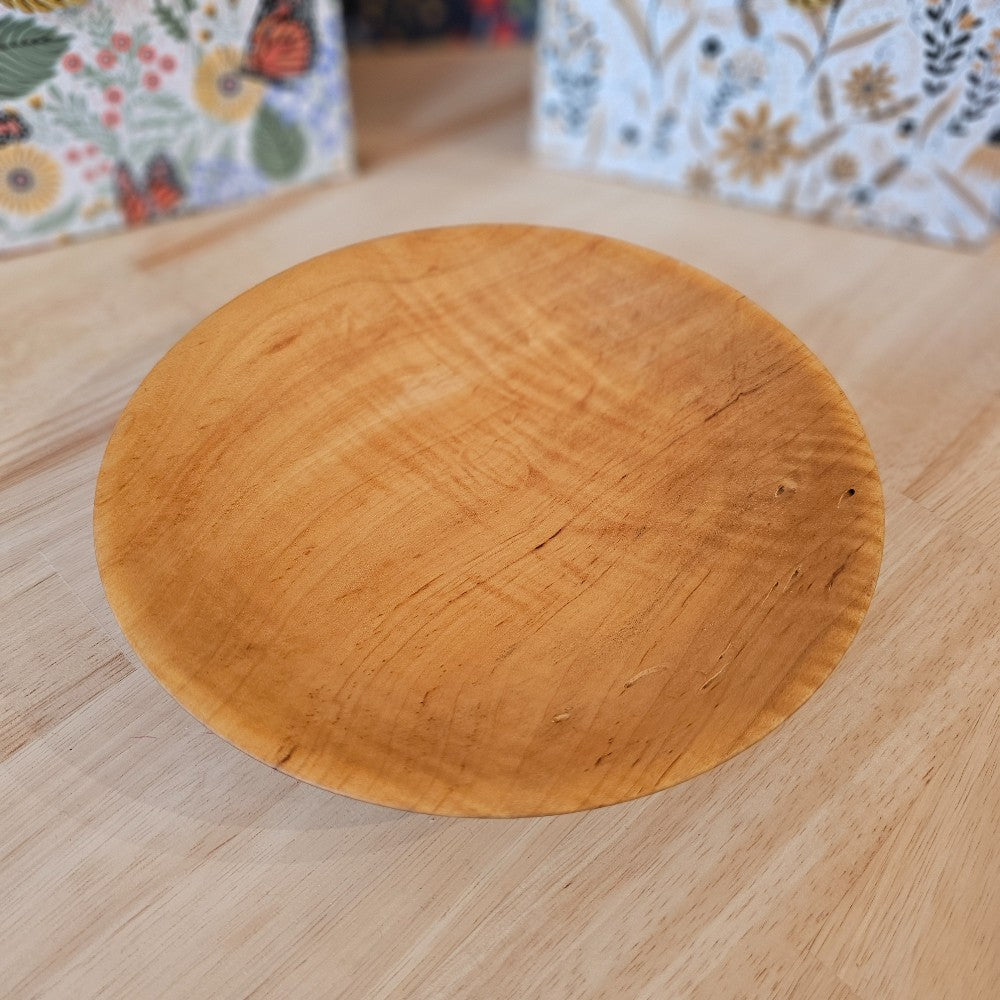 Cherry Bowl | 2020-1175 MB|84, Wood Bowl | Cherry Quilted mike ilkiw, bowls for breasts, the local bevy