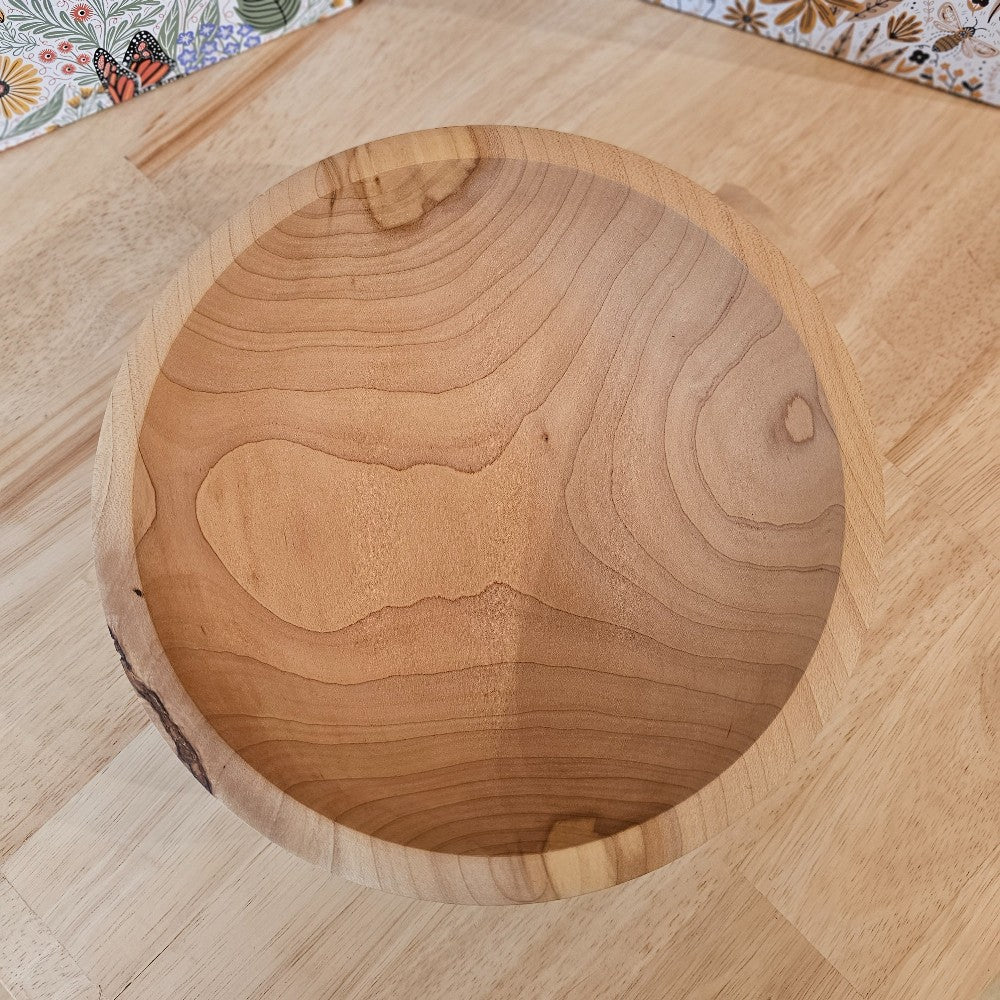 Maple Bowl | 2019-922 MB|92, Wood Bowl | Hard Maple, bowls for breasts, pickup at The Local Bevy, Springfield MO, local artists