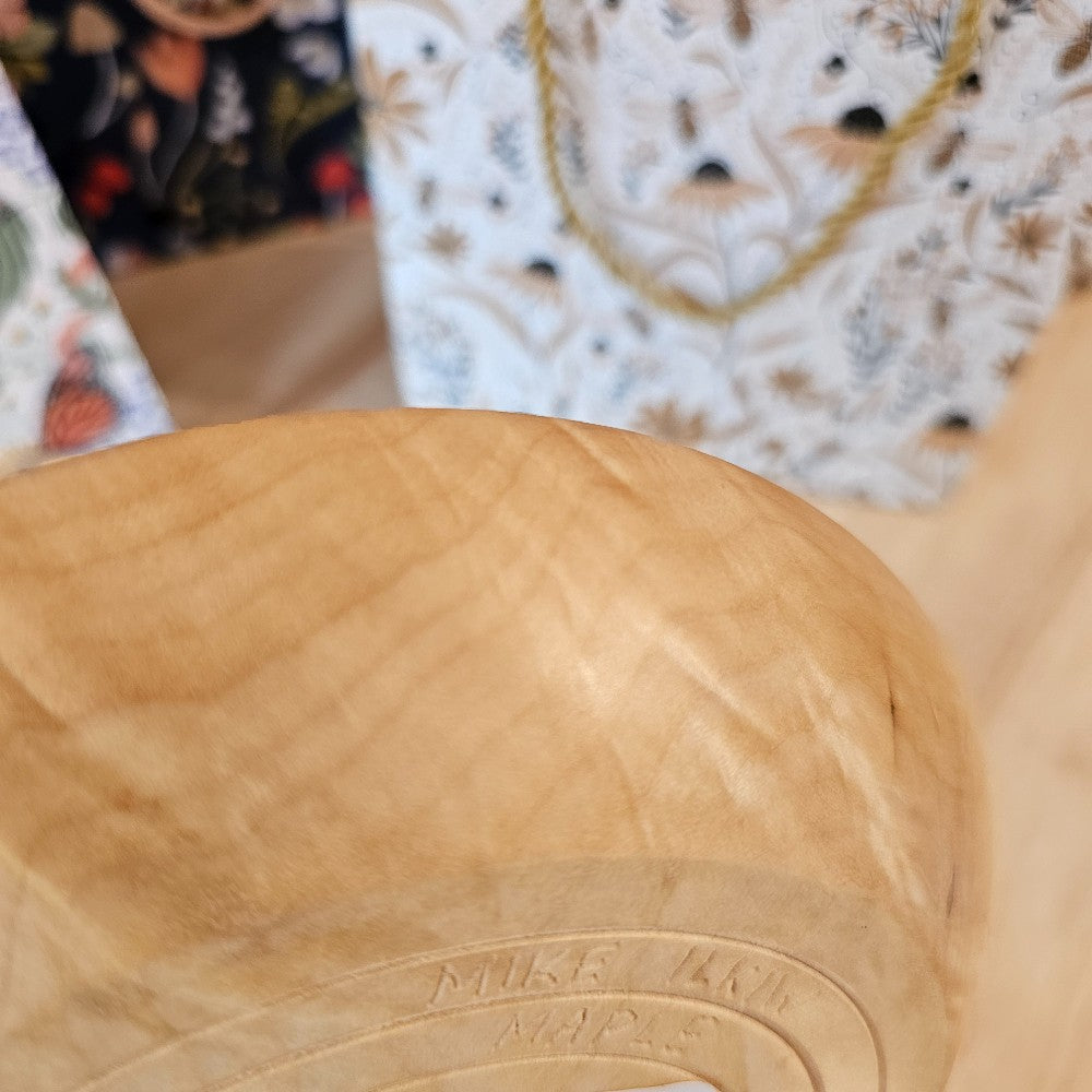 Wood Bowl | Small Figured Maple - bowls for breasts, milk ilkiw, the local bevy, handmade home decor
