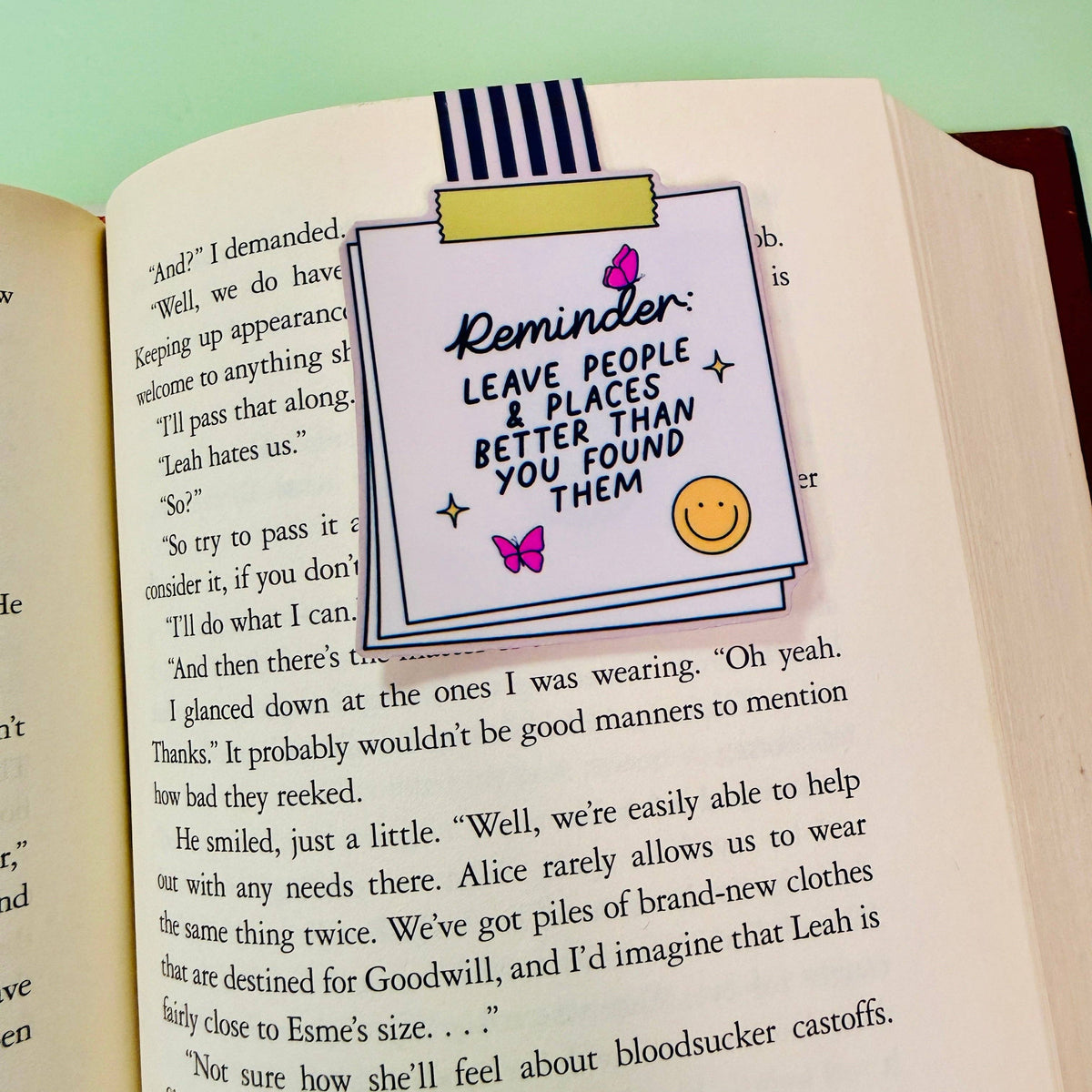 Reminder Note Magnetic Bookmark