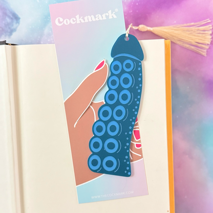 Tentacle Cockmark Bookmark: Teal