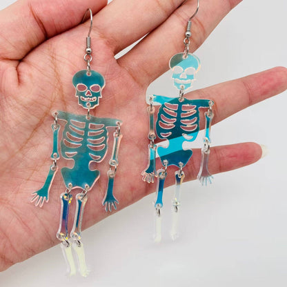 Skeleton Dangle Earrings