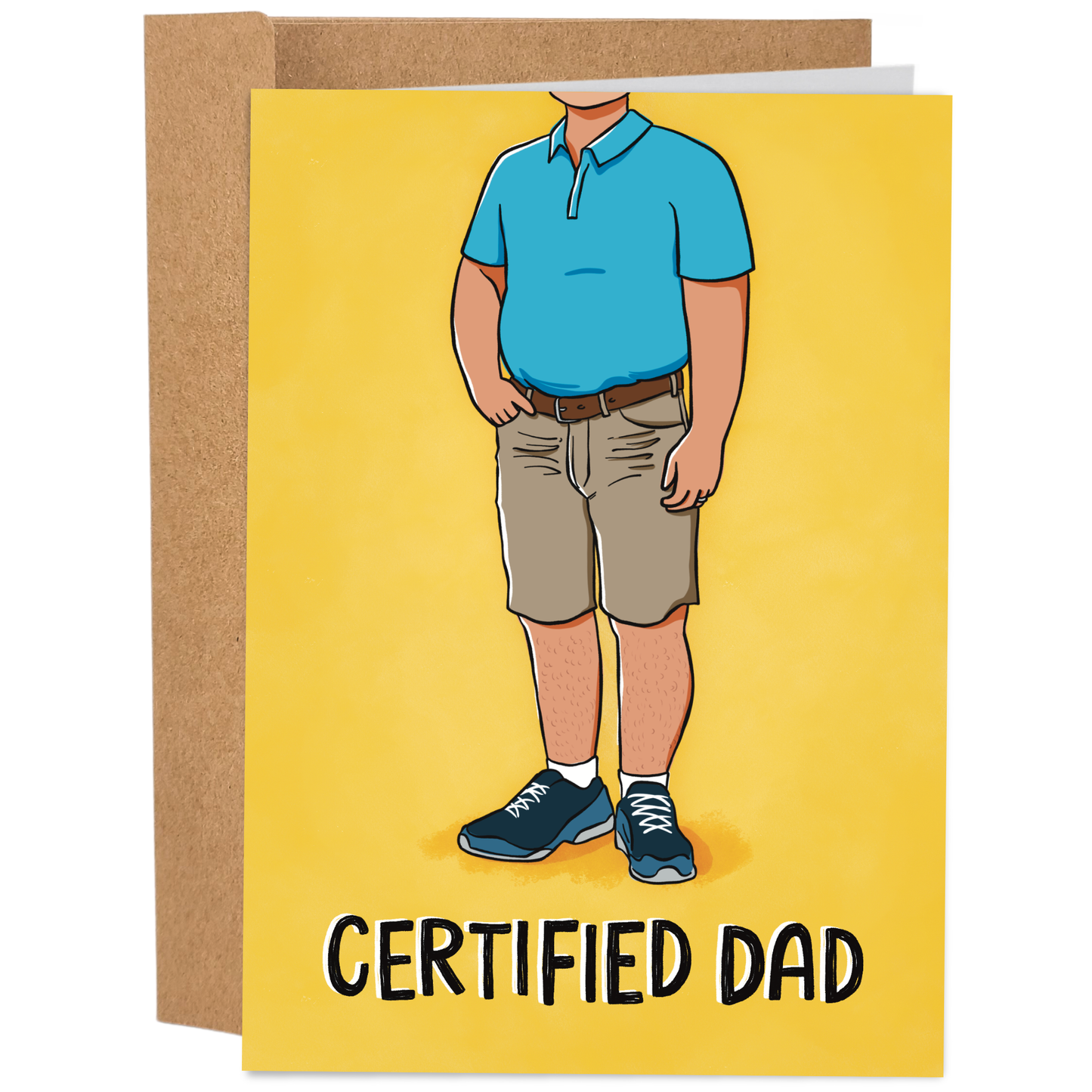 Certified Dad Father's Day/ Dad Birthday Card