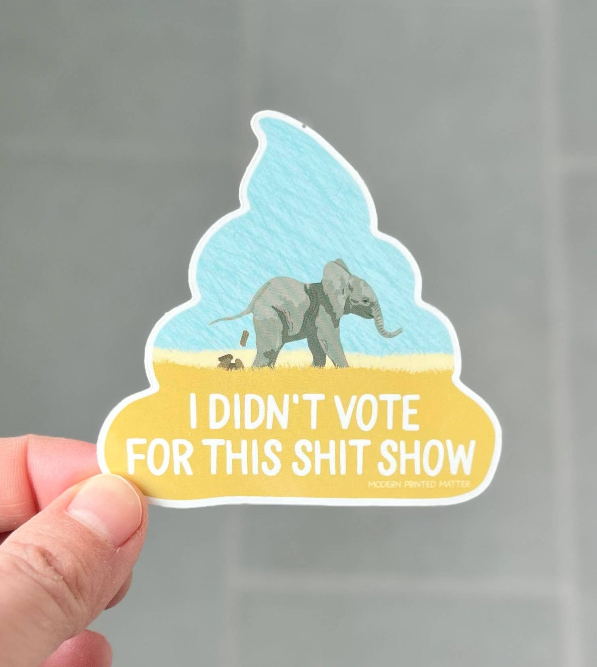 Didn't Vote For This Sticker