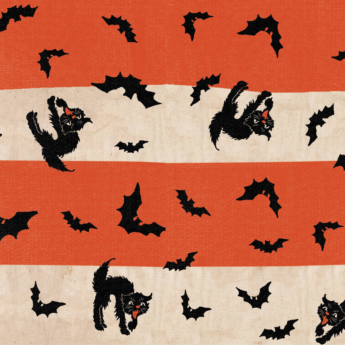 Cats + Bats Paper Runner (or gift wrap!)