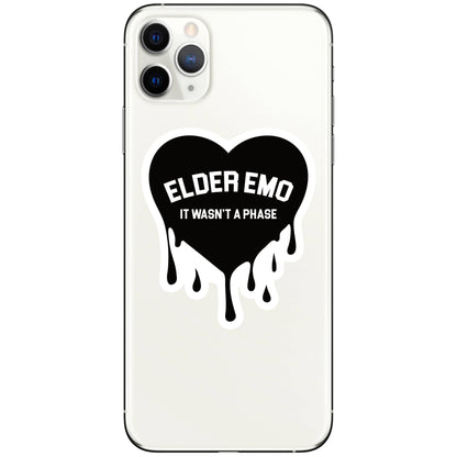 Elder Emo Gen X Sticker