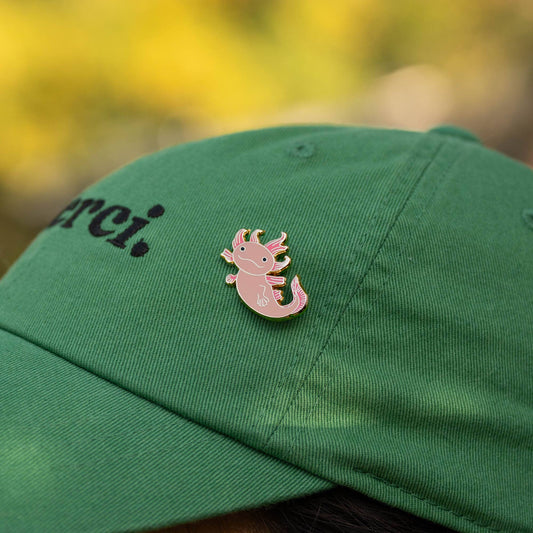 Axolotl Enamel Pin