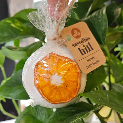 Bath Bomb | Orange | Sassafras Hill | 7|173