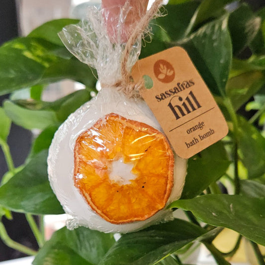 Bath Bomb | Orange | Sassafras Hill | 7|173