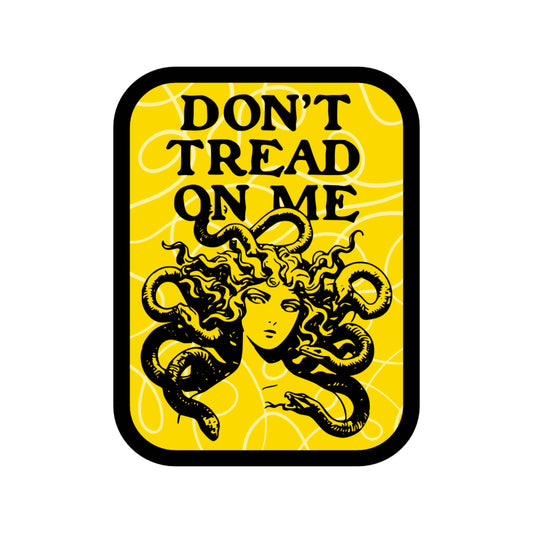 Feminist Rights Snake Politics Sticker