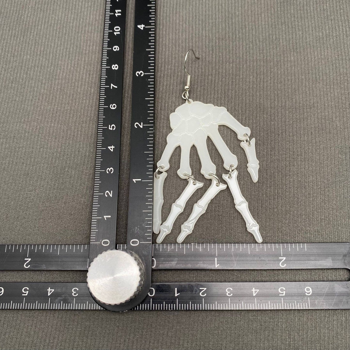 Skeleton Hand Dangle Earrings