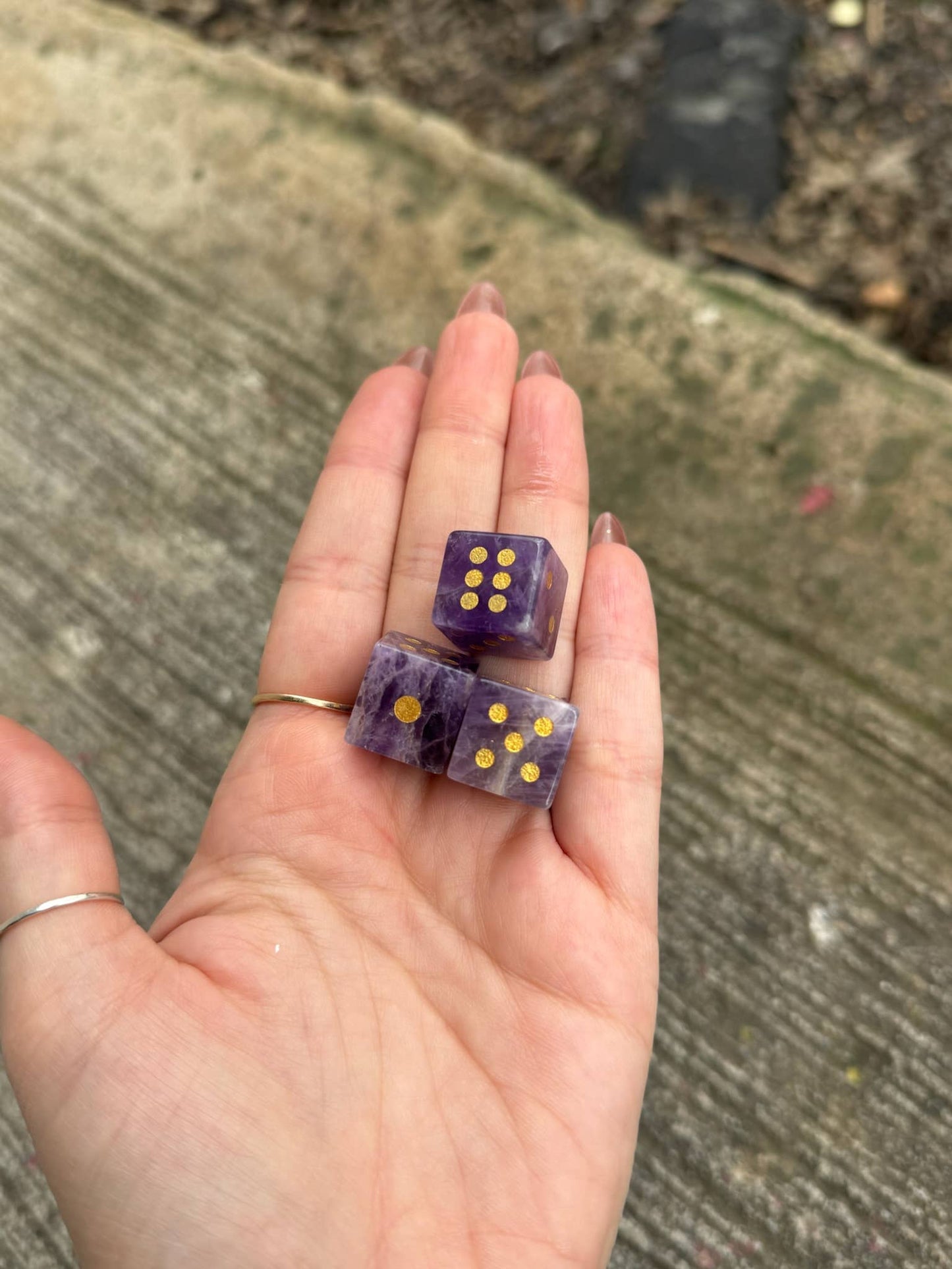 Amethyst Dice
