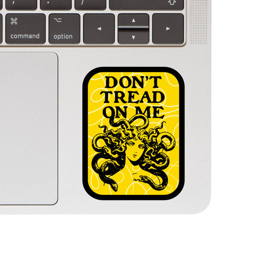 Feminist Rights Snake Politics Sticker