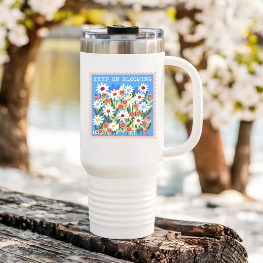 Keep On Blooming Sticker