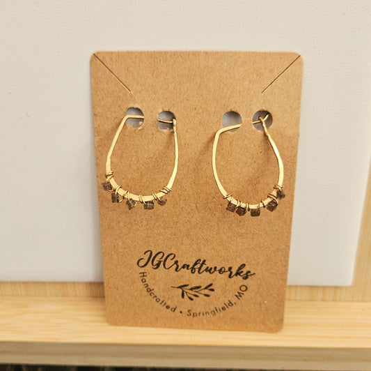 14K Gold Fill & Smoky Quartz|186