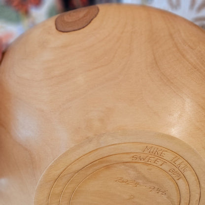 Wood Bowl | Sweet Gum | 2024-946|160