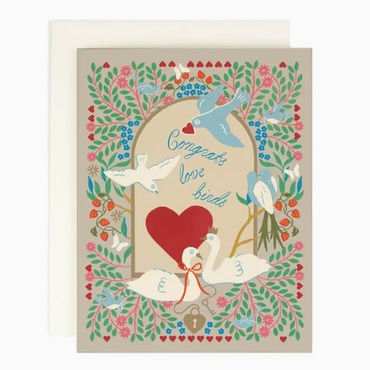 Congrats Love Birds Card|251