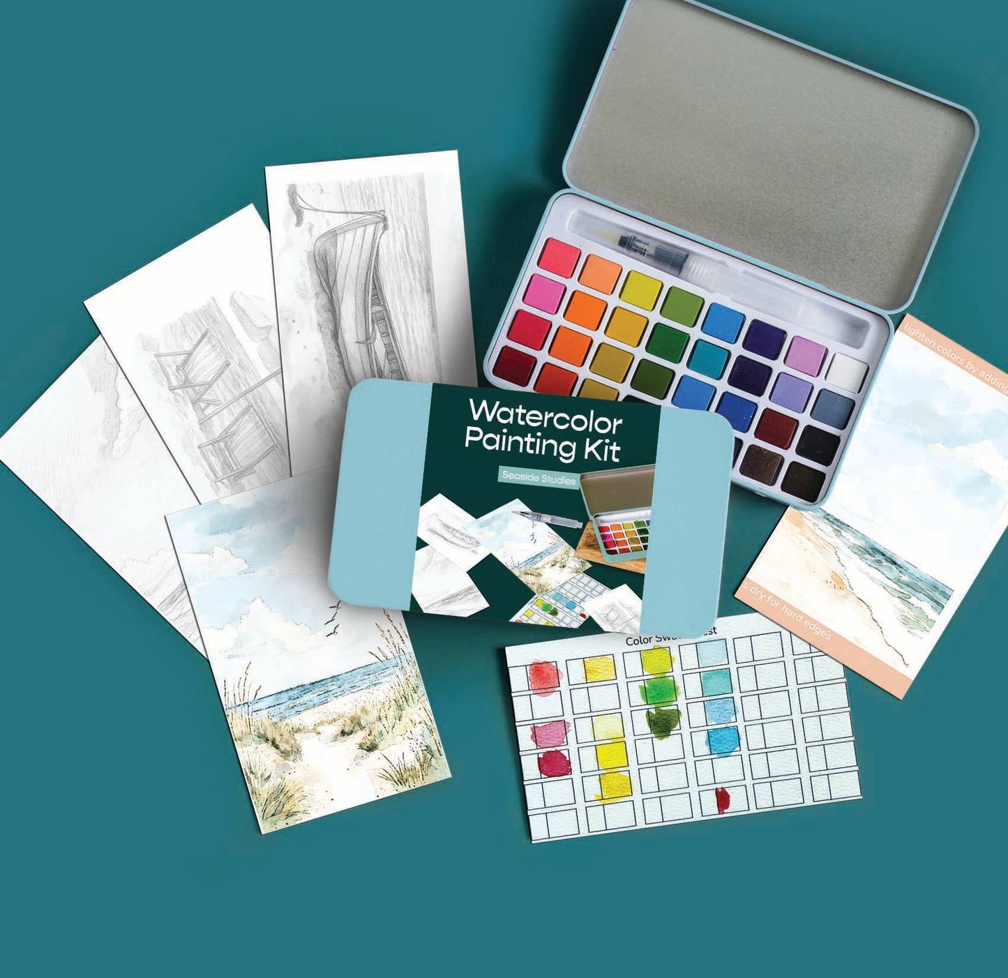 Seaside Studies Watercolor Kit