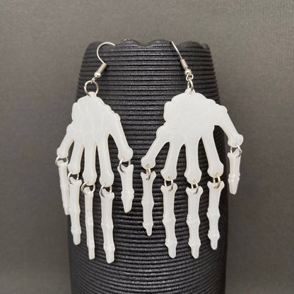 Skeleton Hand Dangle Earrings