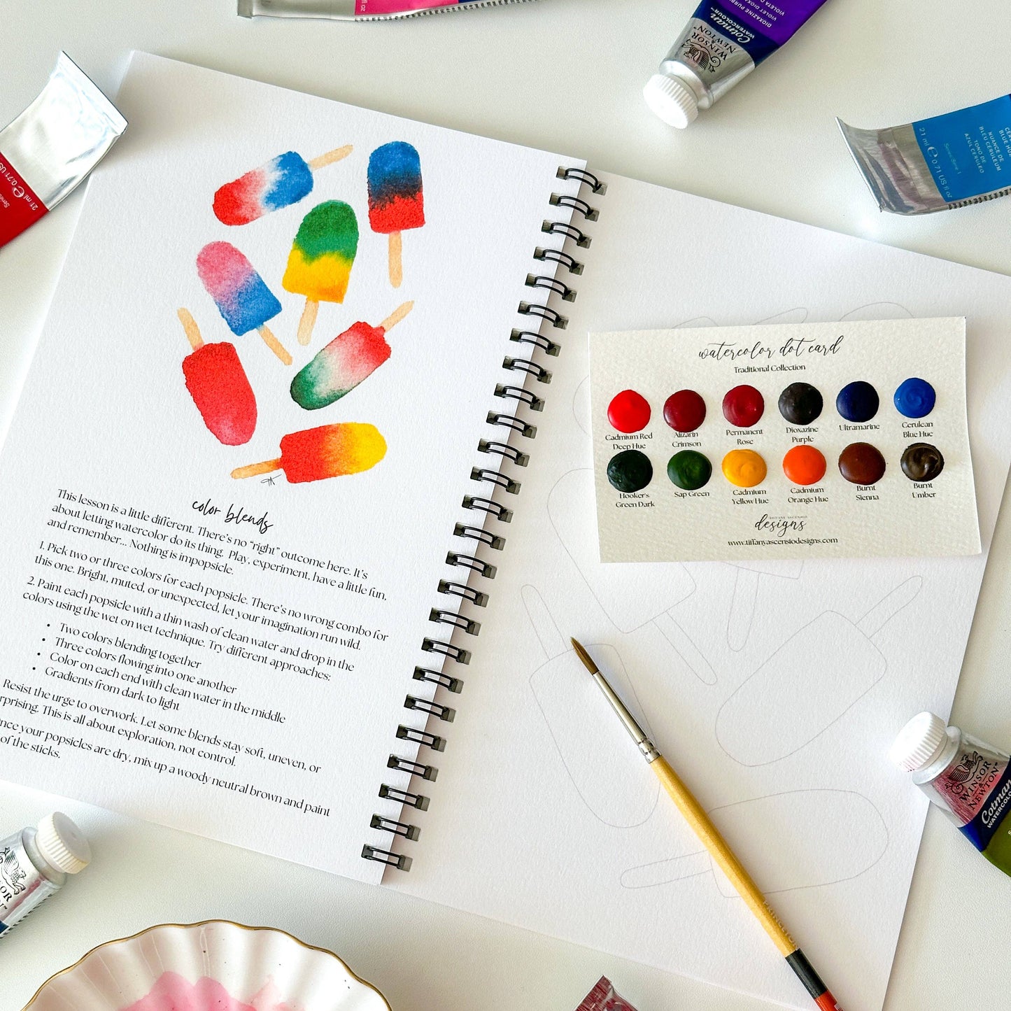 Watercolor Workbook for Beginners