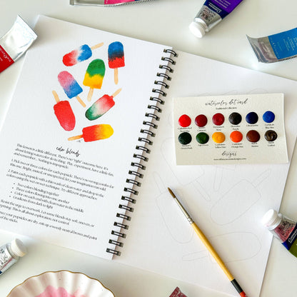 Watercolor Workbook for Beginners