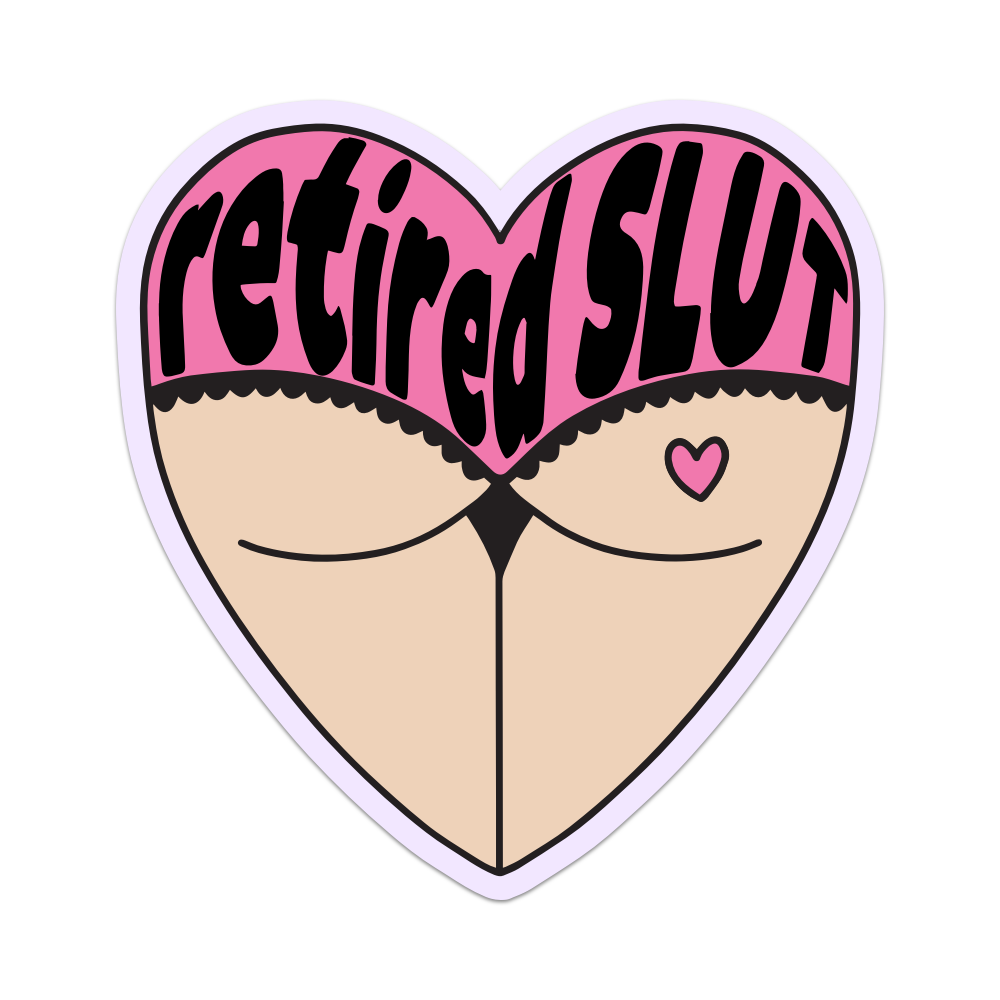Retired Slut Sticker