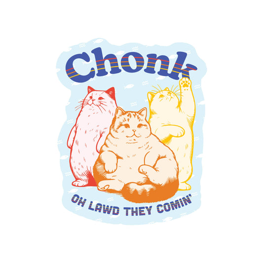 Chonky Kitty Cat Sticker