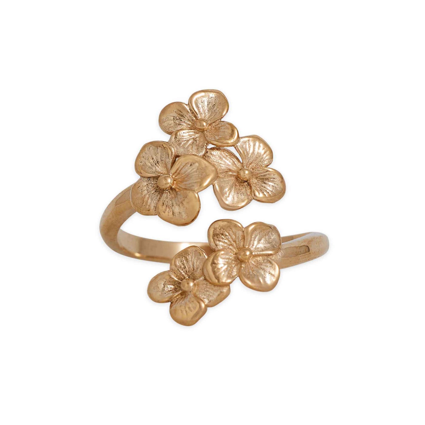 Bronze Hydrangea Ring