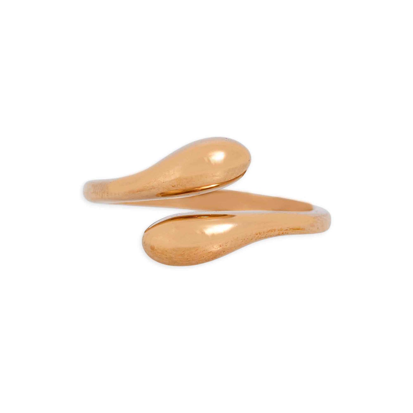 Bronze Teardrop Ring
