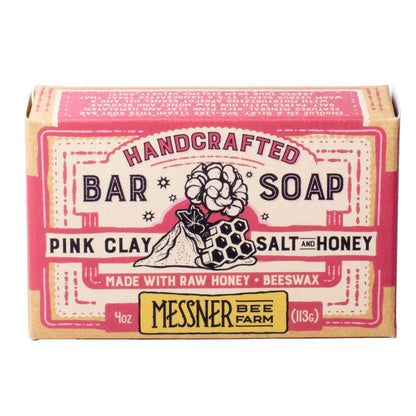 Pink Clay Salt & Honey Soap