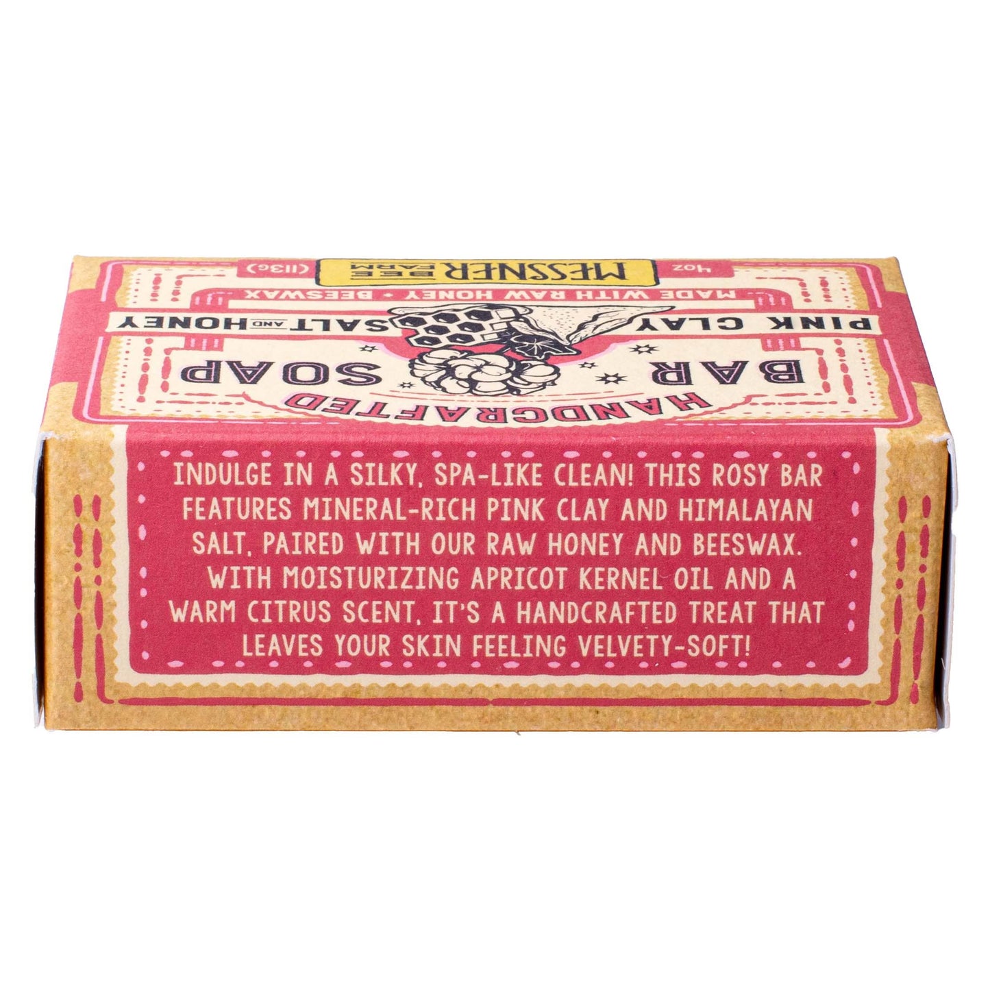 Pink Clay Salt & Honey Soap