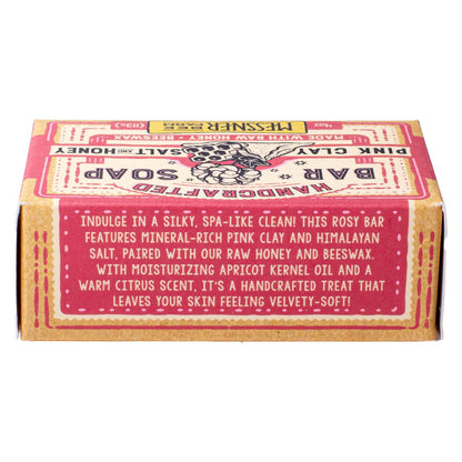 Pink Clay Salt & Honey Soap