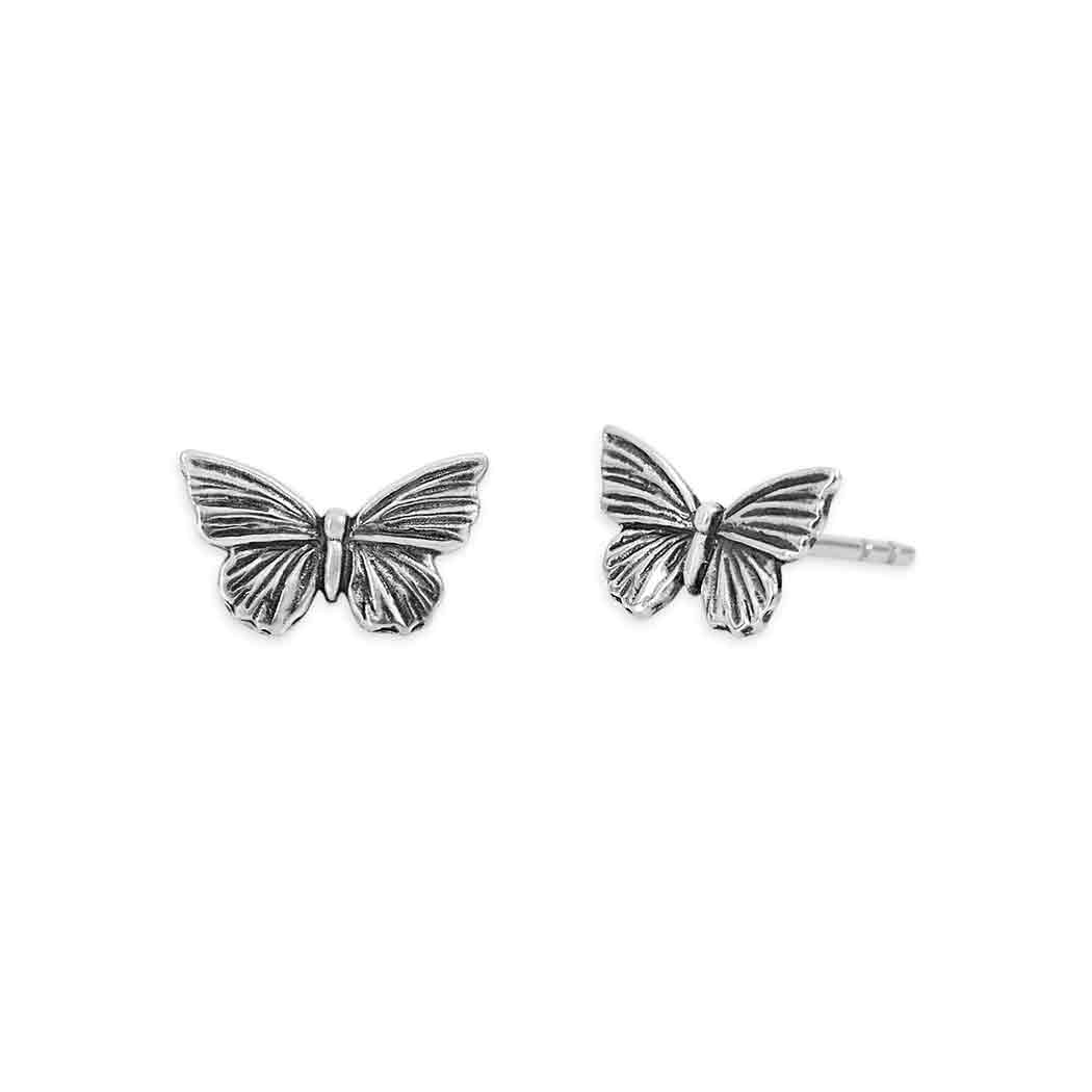 Sterling Silver Butterfly Earrings