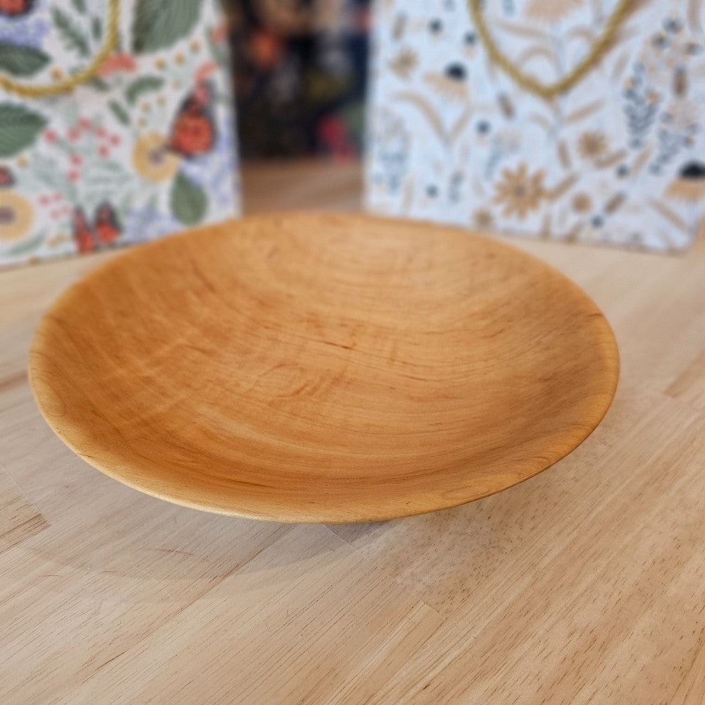 Cherry Bowl | 2020-1175 MB|84, Wood Bowl | Cherry Quilted mike ilkiw, bowls for breasts, the local bevy