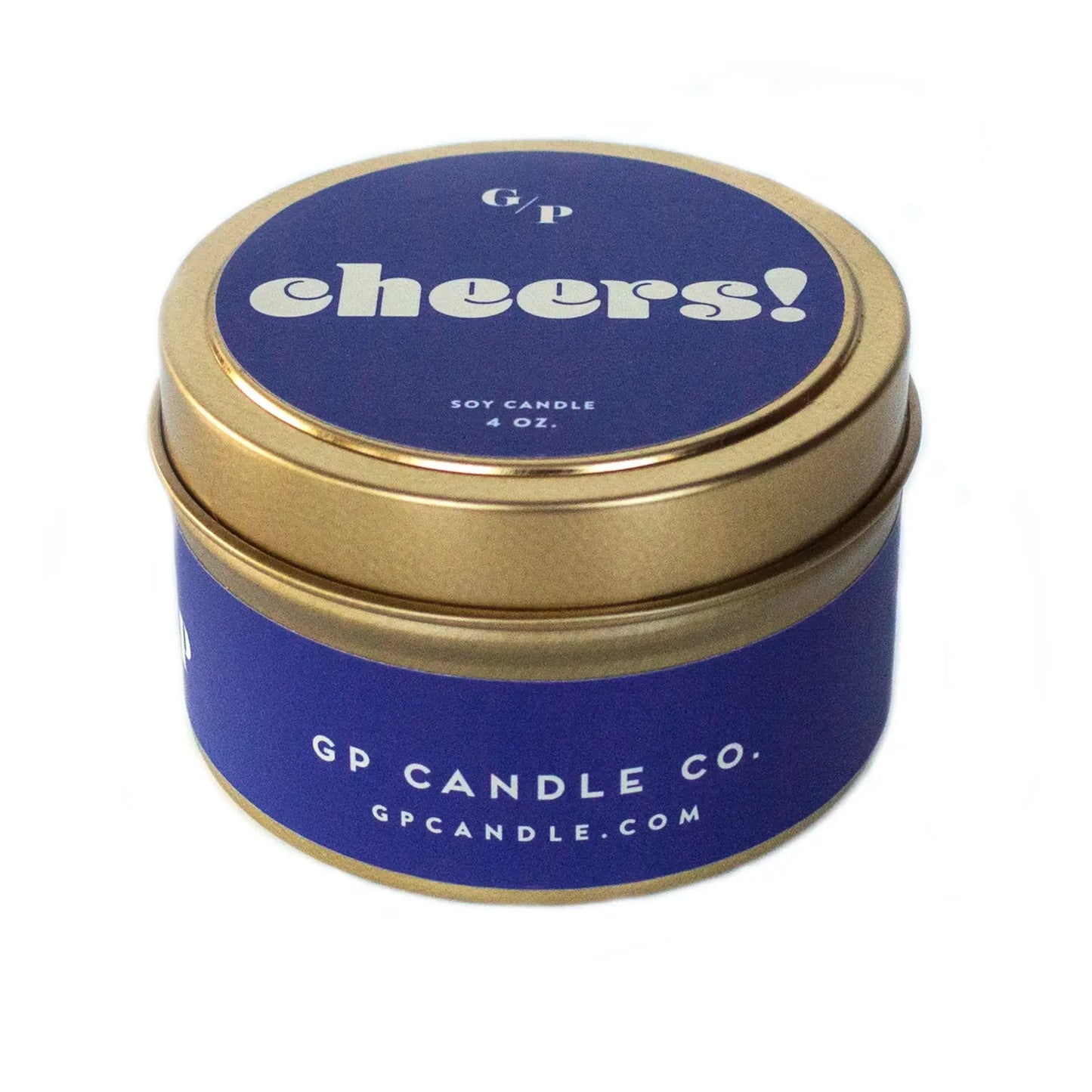 Cheers! Candle Tin
