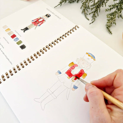 Nutcracker  Watercolor Workbook